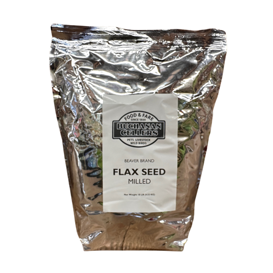 Beaver Brand Flax Seed Milled 20 lb