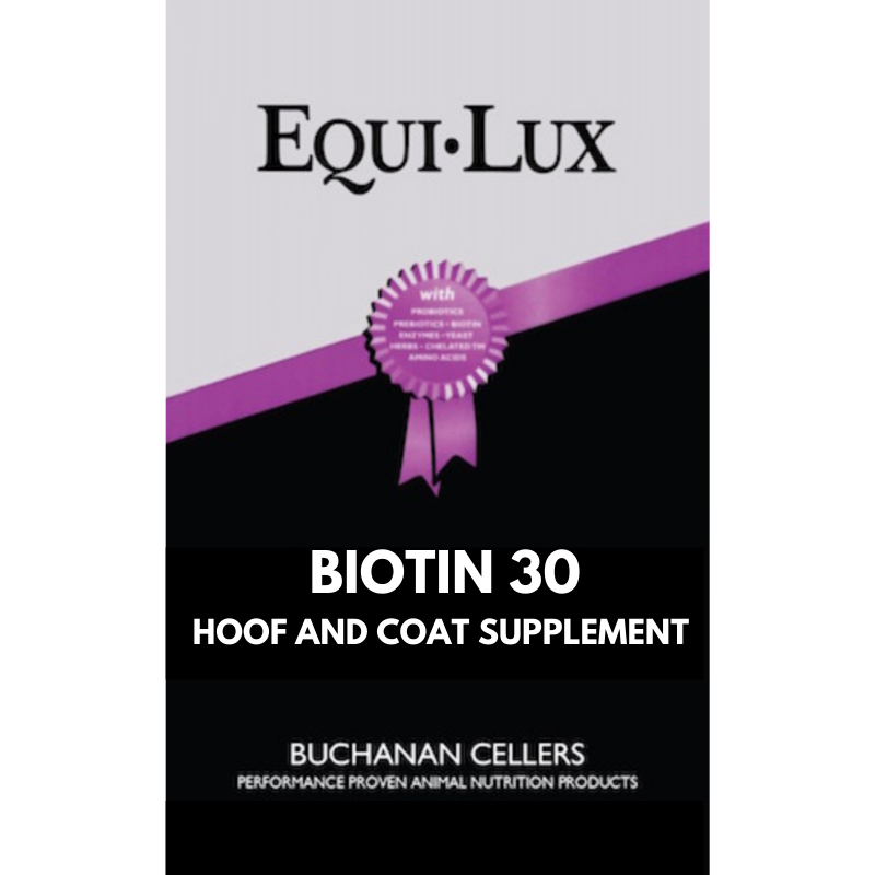 Beaver Brand Equi-Lux Biotin 30 Hoof & Coat 20 lb
