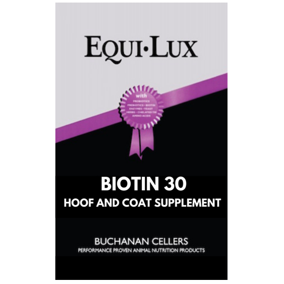 Beaver Brand Equi-Lux Biotin 30 Hoof & Coat 40 lb
