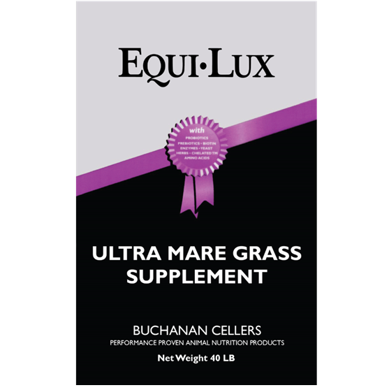 Beaver Brand Equi-Lux Ultra Mare Grass Supplement 40 lb