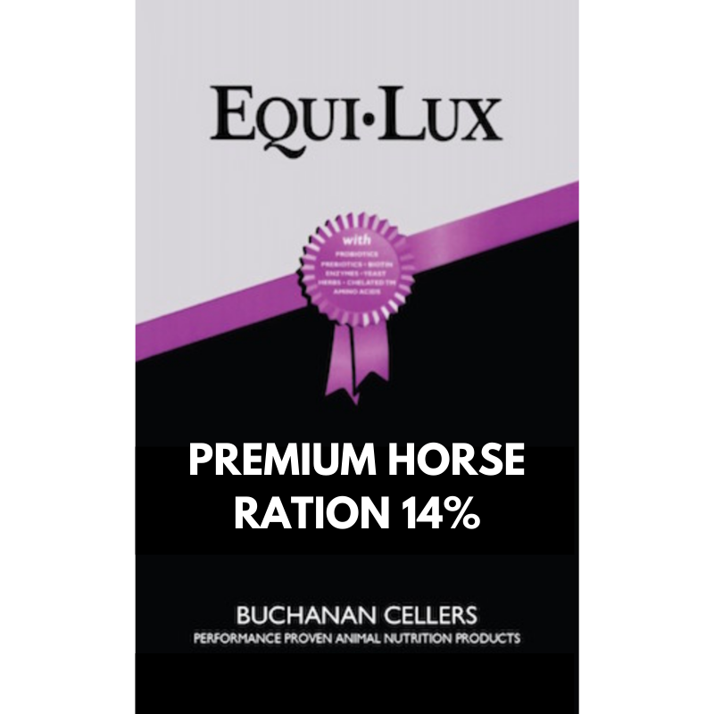 Beaver Brand Equi-Lux Pre Ration 14% 40 lb