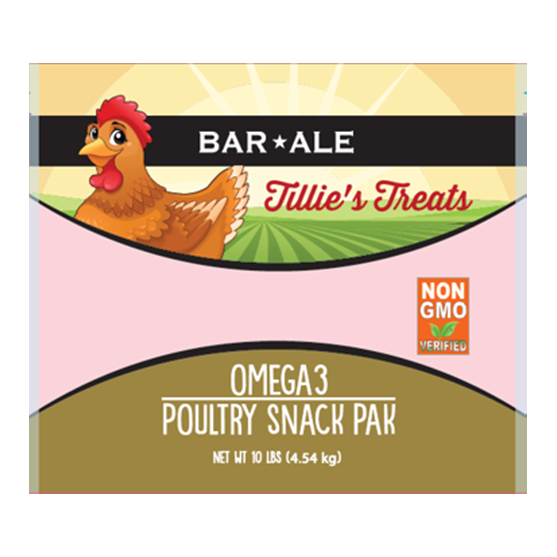 Bar Ale Omega3 Poultry Snack 10 lb