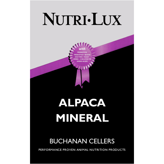 Beaver Brand Nutri-Lux Alpaca Mineral 5 lb