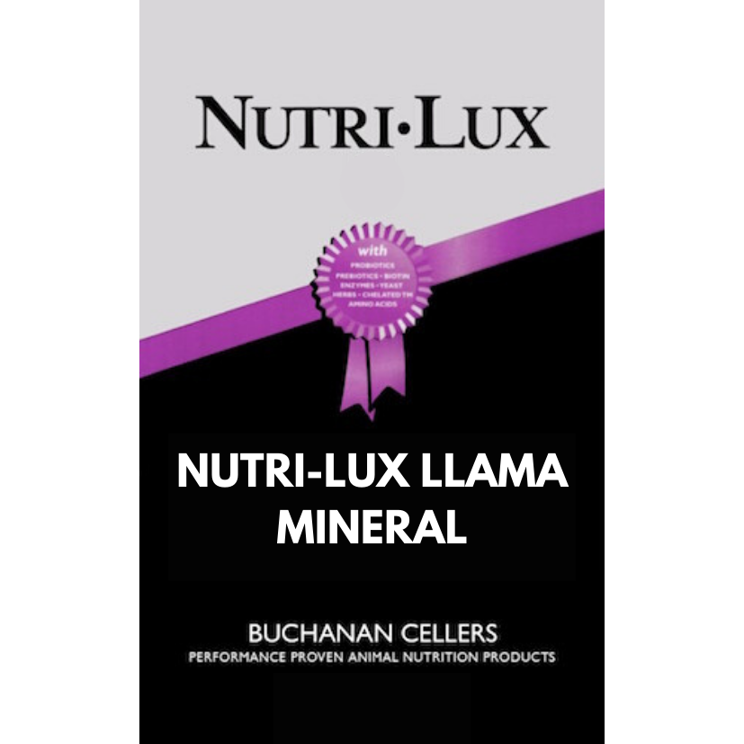 Beaver Brand Nutri-Lux Llama Mineral 25 lb