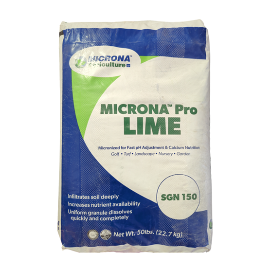 Microna Pro Prilled Lime 50 lb