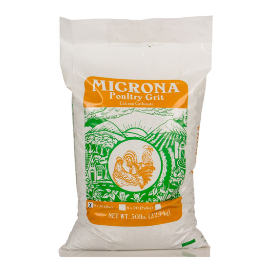 Microna Poultry Grit 6X10 50 lb