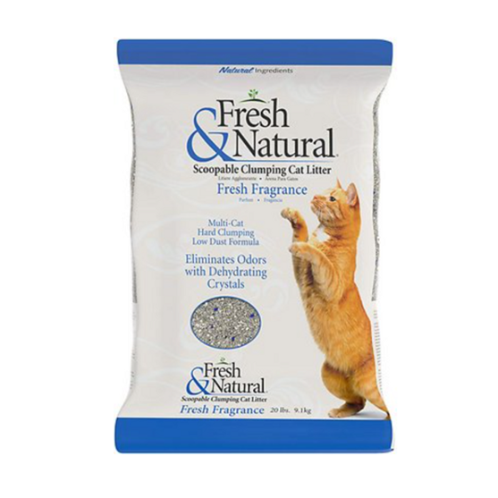 Fresh And Natural Fresh Fragrance Cat Litter 20 lb