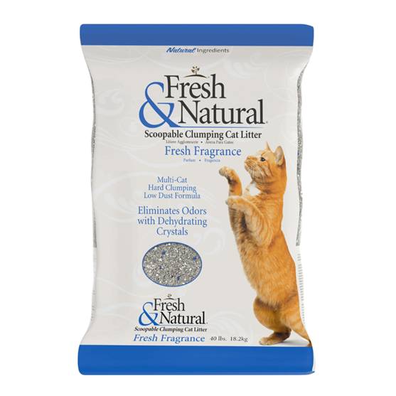 Fresh And Natural Fresh Fragrance Cat Litter 40 lb