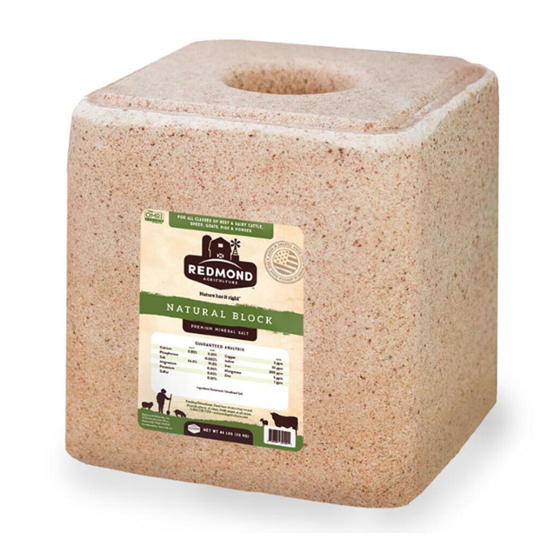 Redmond Natural Salt Block 44 lb