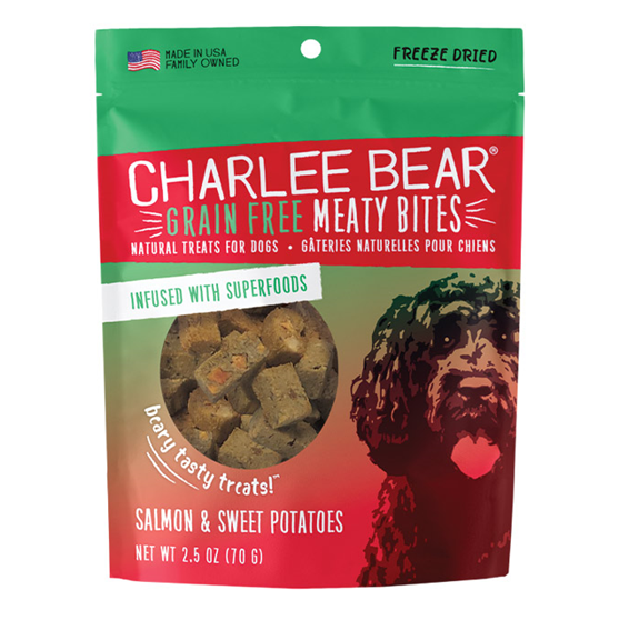 Charlee Bear Meaty Bites Salmon/Sweet Potato