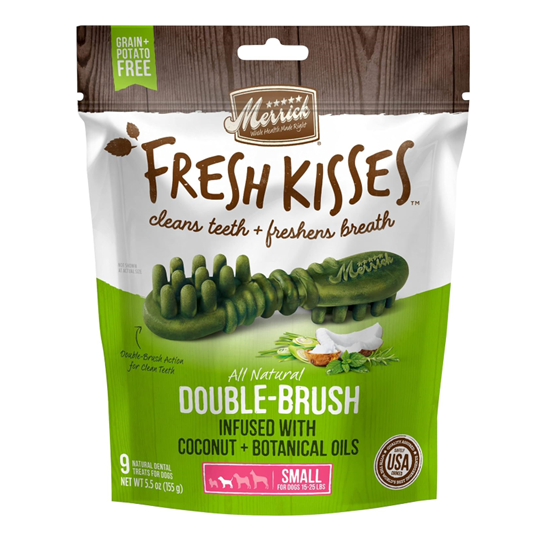 Merrick Fresh Kiss Infused with Coconut Dental Small 9 count