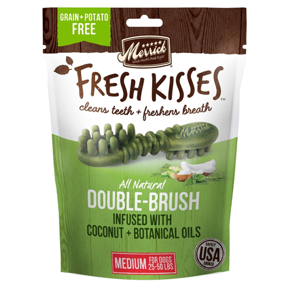 Merrick Fresh Kiss Infused with Coconut Dental Medium 6 count
