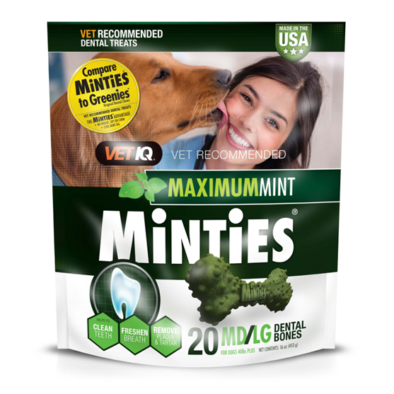 Minties Dental Bone Medium 20 count