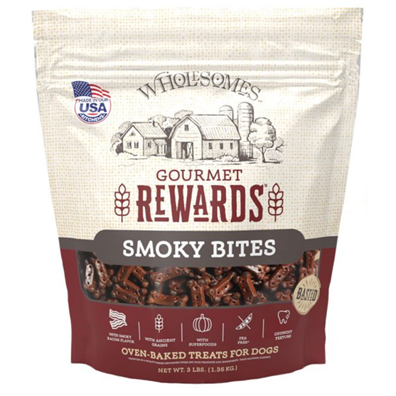 Wholesomes Smoky Bites Biscuit 3 lb
