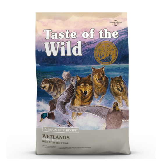 Taste of the Wild Wetlands Wild Fowl 5 lb Dog Food