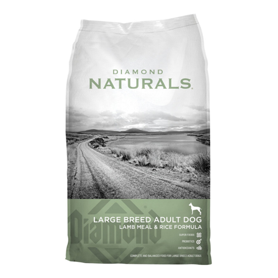 Diamond Natural Large Breed Lamb & Rice Adult 40 lb Dog Food