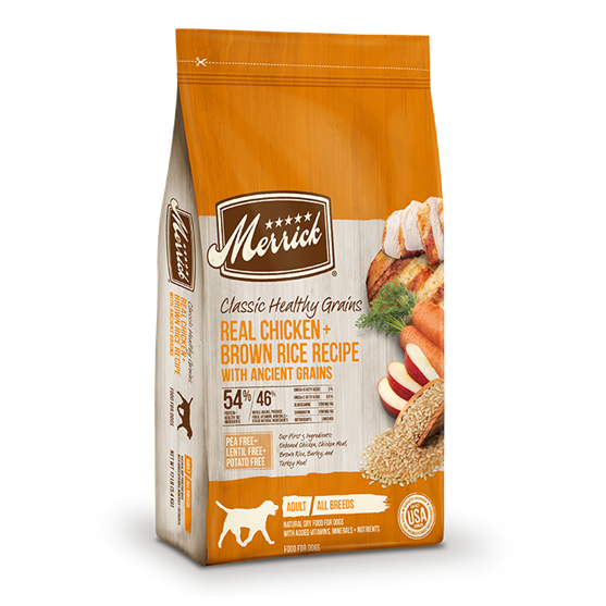 Merrick's Classic Chicken & Green Peas with Ancient Grains 25 lb Dog Food