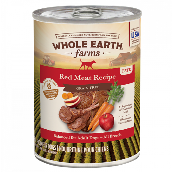 Merrick's Whole Earth Grain Free Red Meat 12.7 oz Dog Food