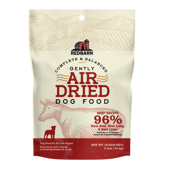 Redbarn Air Dried Beef Recipe 2.5 oz Dog Food