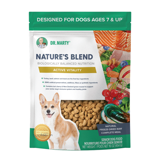 Dr. Marty Active Vitality Freeze Dried 6 oz Dog Food