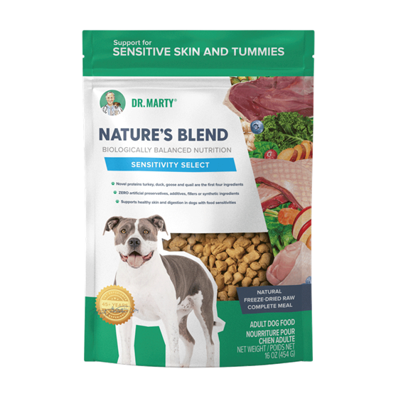 Dr. Marty Sensitivity Freeze Dried 6 oz Dog Food