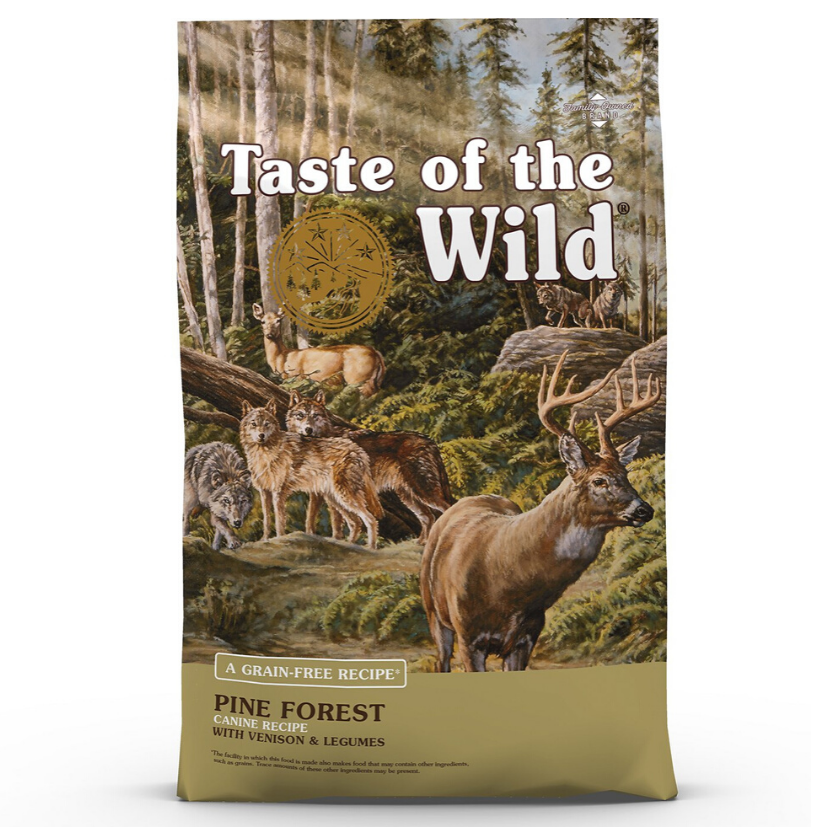 Taste of the Wild Grain Free Pine Forest 28 lb Dog Food