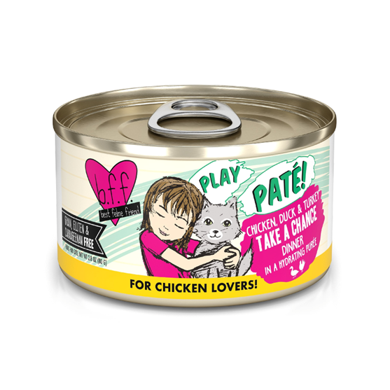 Weruva BFF Grain Free Play Pate Take a Chance 2.8 oz Cat Food