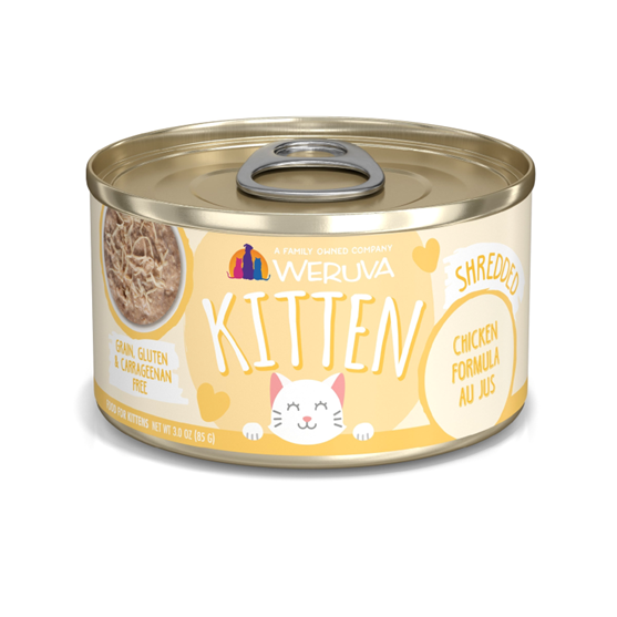 Weruva Kitten Grain Free Chicken Au Jus 3 oz Cat Food