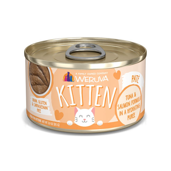 Weruva Kitten Grain Free Tuna & Salmon 3 oz Cat Food