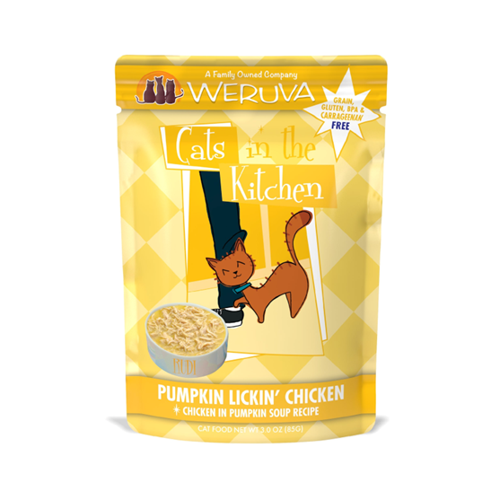 Weruva CITK Grain Free Pumpkin Lickin' Chicken 3 oz Cat Food