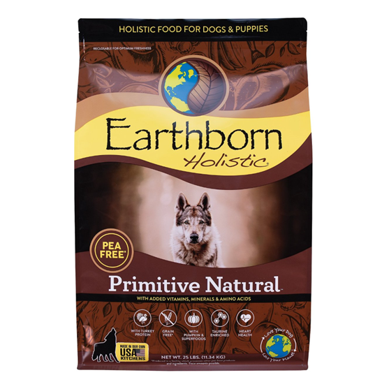 Earthborn Holistic Grain Free Primitive Natural 25 lb Dog Food