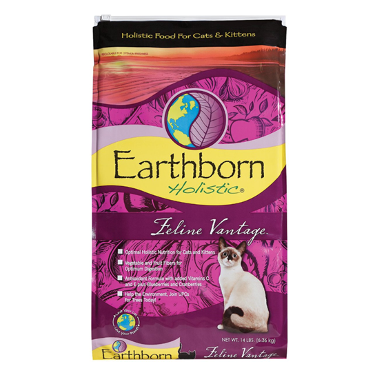 Earthborn Holistic Feline Vantage 14 lb Cat Food