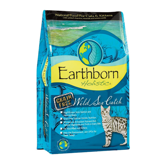 Earthborn Holistic Wildsea Catch Feline Grain Free 5 lb Cat Food