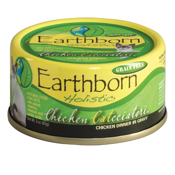 Earthborn Holistic Grain Free Chicken Catcciatori 3 oz Cat Food
