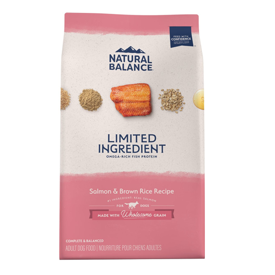 Natural Balance Salmon & Rice 24 lb Dog Food