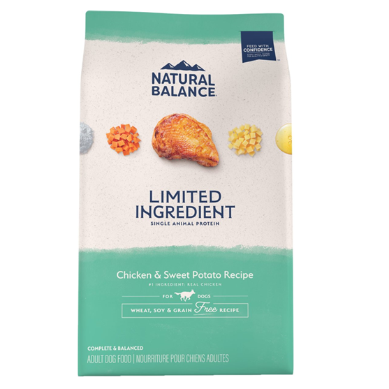 Natural Balance Chicken & Sweet Potato 24 lb Dog Food