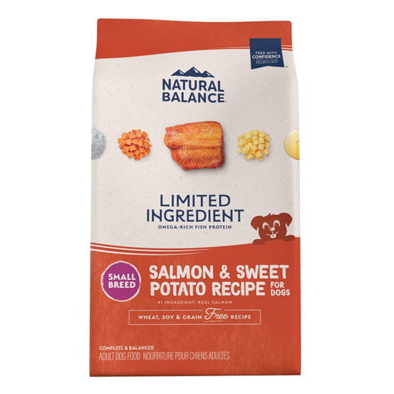 Natural Balance Small Breed Sweet Potato & Fish 4 lb Dog Food