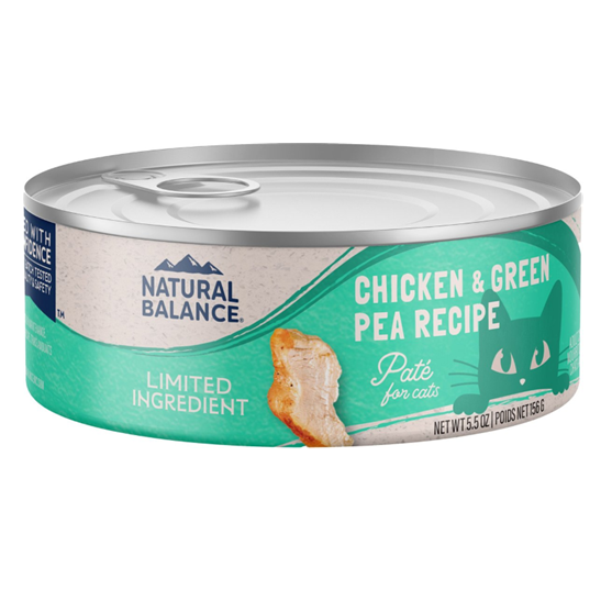 Natural Balance L.I.D. Chicken & Peas 5.5 oz Cat Food