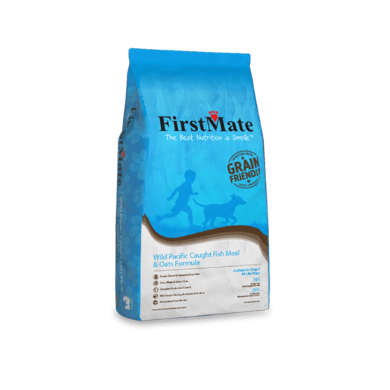 First Mate Grain Friendly Fish Oats 25 lb Dog Food
