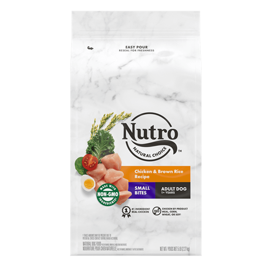 Nutro Natural Choice Small Breed Adult Chicken Brown Rice 5 lb Dog Food