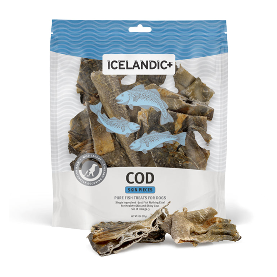 Icelandic Cod Skin Pieces 16 oz