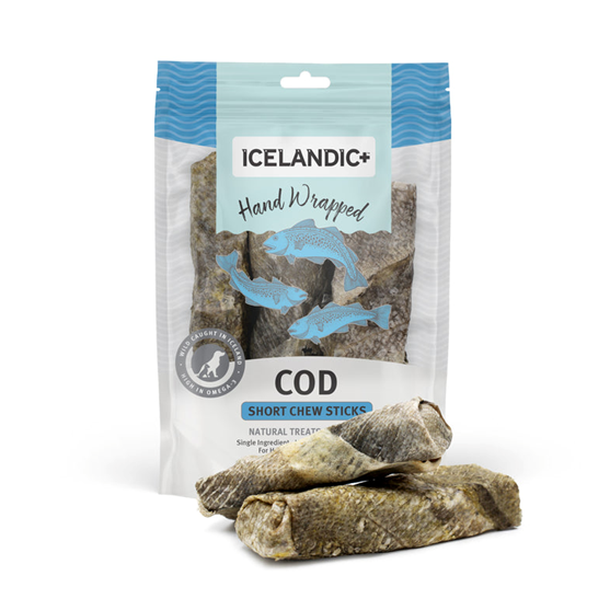 Icelandic Hand Wrapped Cod Stick 3 pack
