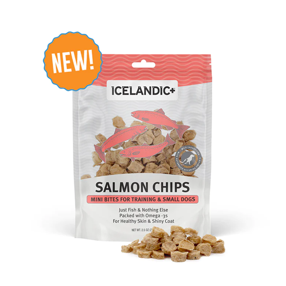 Icelandic Mini Salmon Chips 2.5 ounces