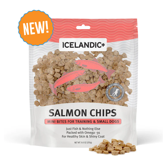 Icelandic Mini Salmon Chips 9 ounces