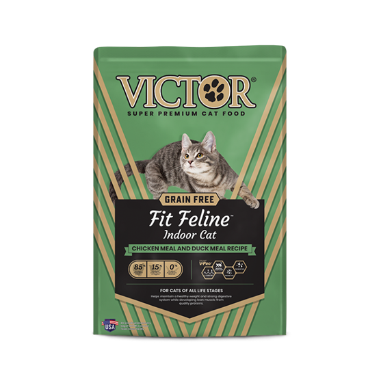 Victor Fit Indoor Grain Free Feline 5 lb Cat Food