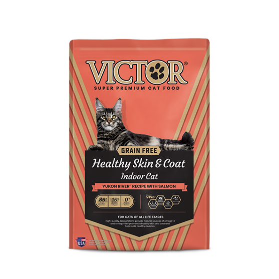 Victor Skin Indoor Grain Free Feline 5 lb Cat Food
