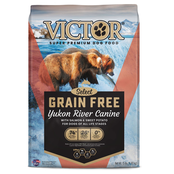 Victor Grain Free Yukon River All Life Stages 15lb Dog Food