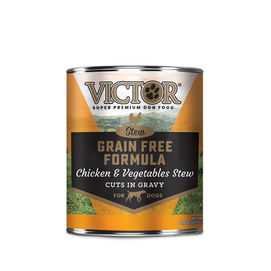 Victor Grain Free Chicken & Vegetables Gravy 13.2 oz Dog Food