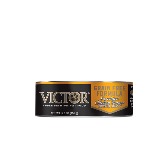 Victor Shredded Chicken & Gravy 5.5 oz Cat Food