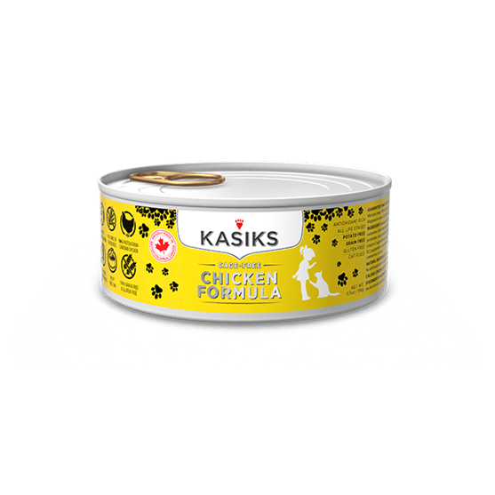 Kasik's Cage Free Chicken 5.5 oz Cat Food